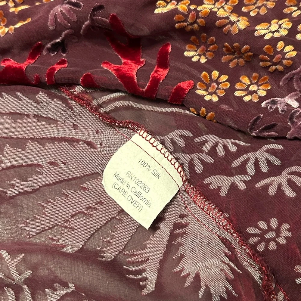 Loco lindo silk cardigan type shrug - Picture 5 of 5